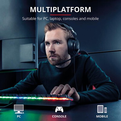 TRUST - GXT433 PYLO HEADSET-Black