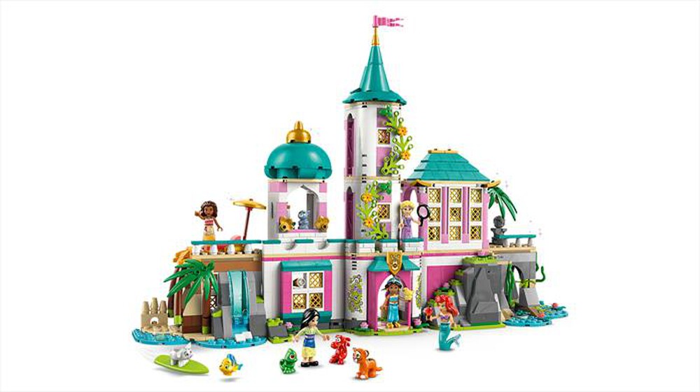 "LEGO - CASTELLO DELLA PRINCIPESSA E ANIMALI REALI-,"
