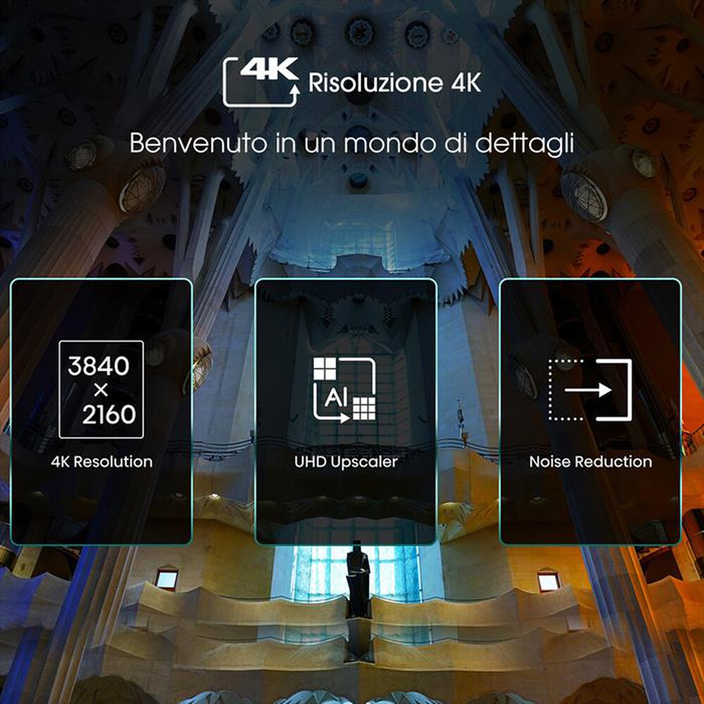 "HISENSE - Smart TV UHD 4K 55\" 55A6HG-Black"