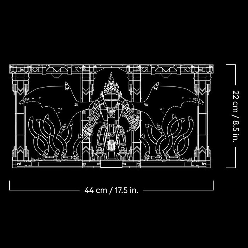 Immagine del prodotto LEGO - ICONS Signore degli Anelli: Book Nook Balrog 10367