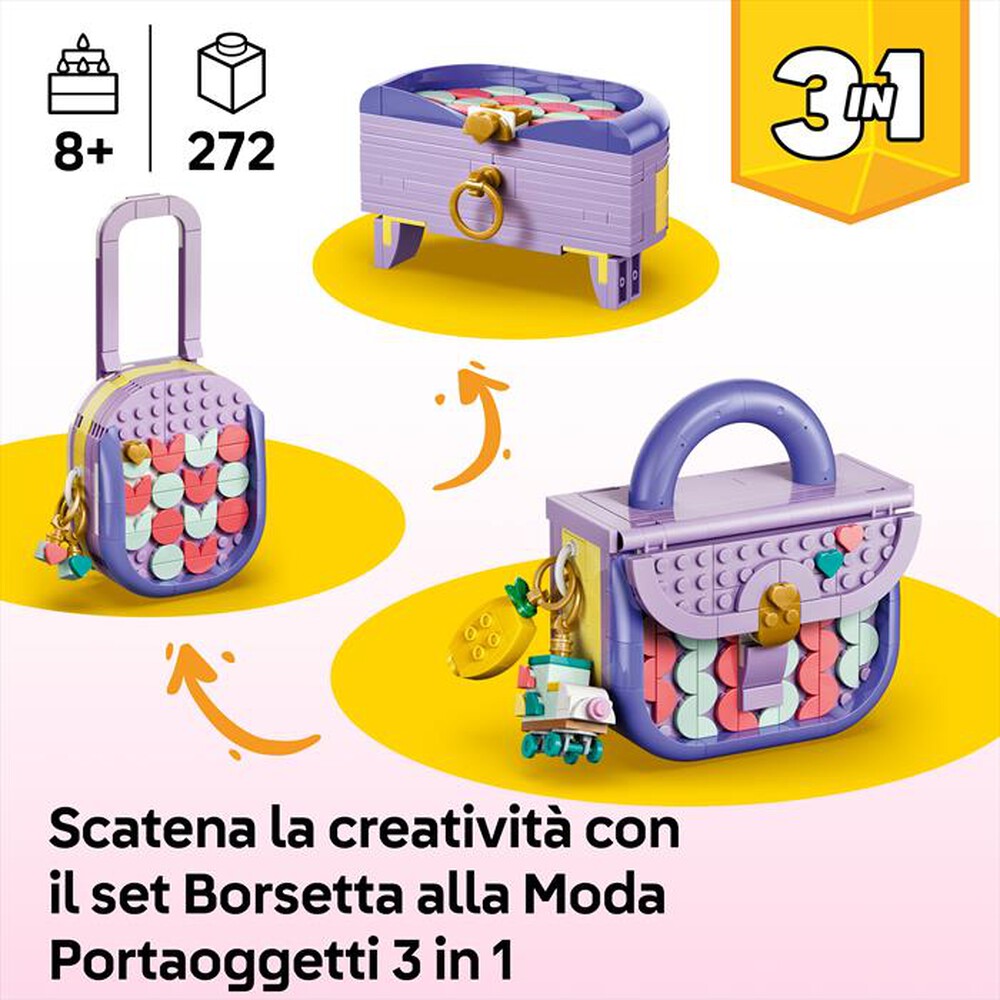 Immagine del prodotto LEGO - CREATOR Borsetta alla Moda Portaoggetti - 31391-Multicolore