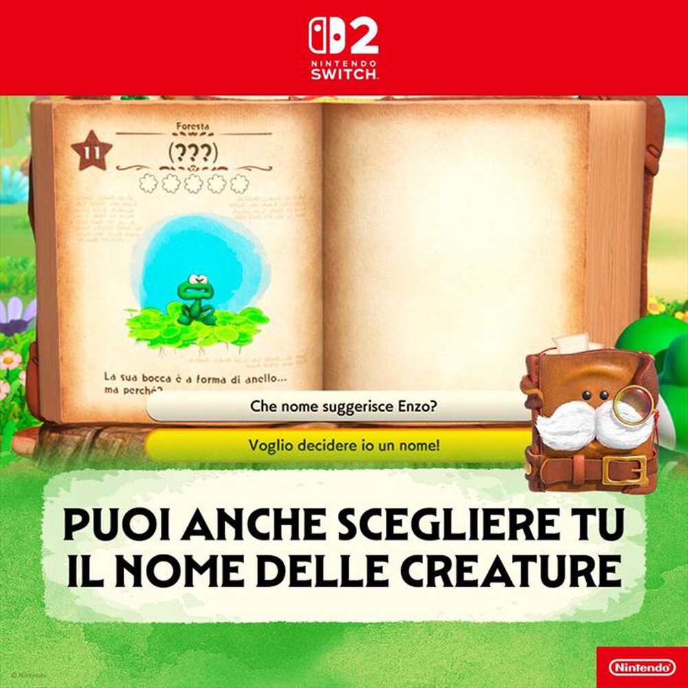 Immagine del prodotto NINTENDO - YOSHI AND THE MYSTERIOUS BOOK-nd