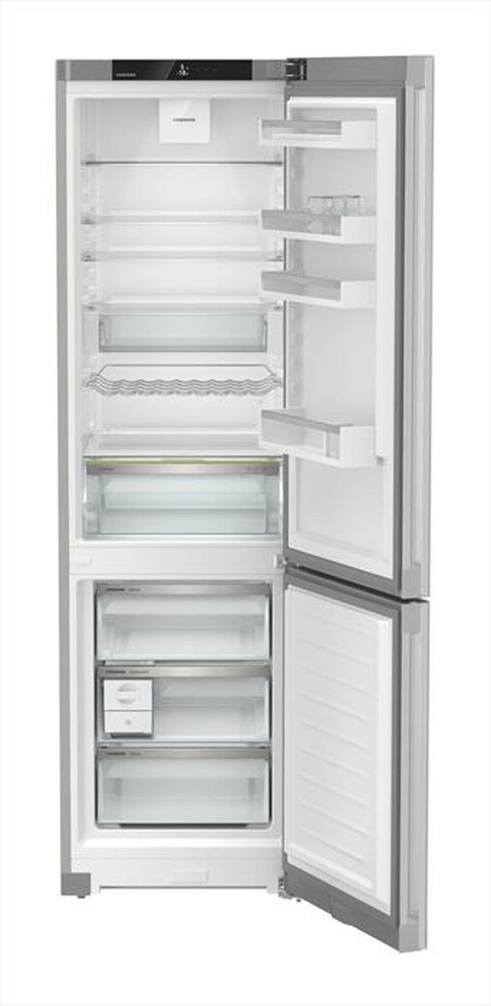 "LIEBHERR - Frigorifero combinato CNGWC 5723-22 Classe C 371lt-GlassWhite / Silver"