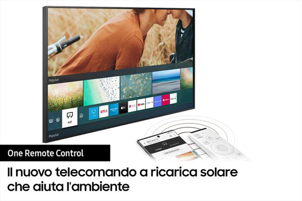 "SAMSUNG - Smart TV The Frame 32” 32LS03TC-Black"