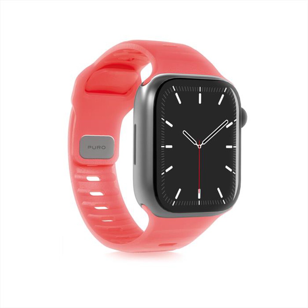 Immagine del prodotto PURO - Cinturino GLOW" in silicone per Apple Watch-Arancione