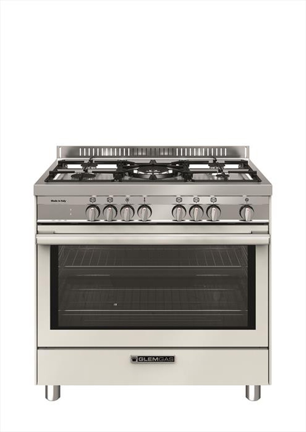 Immagine del prodotto GLEM GAS - Cucina elettrica ST965MWH Classe A+-Bianco Farina
