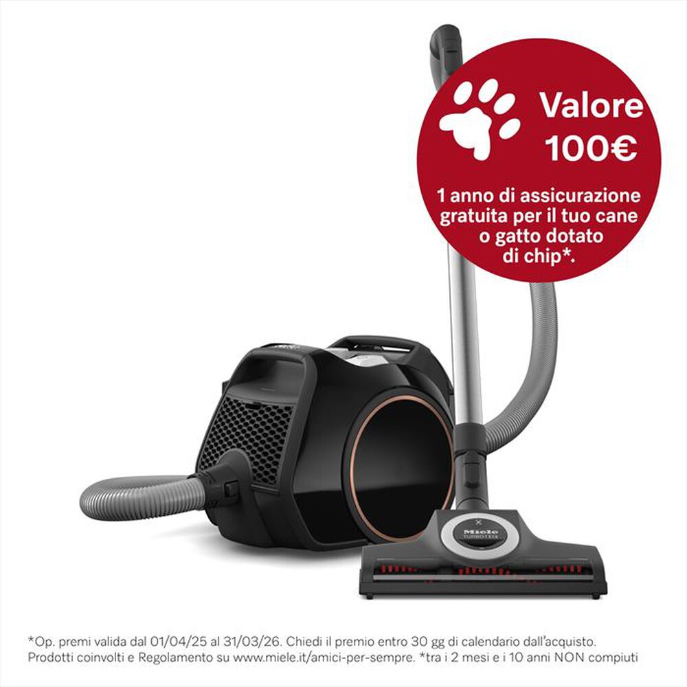 "MIELE - Boost CX1 Cat  & Dog Nero ossidiana-Nero/Rosa"