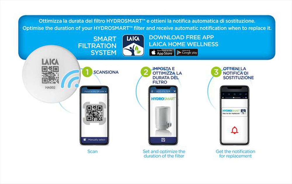 Immagine del prodotto LAICA - FR01A01-BIANCO