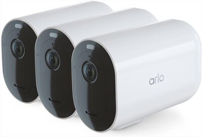 ARLO - PRO 4 XL PACK DA 3 TELECAMERE-White