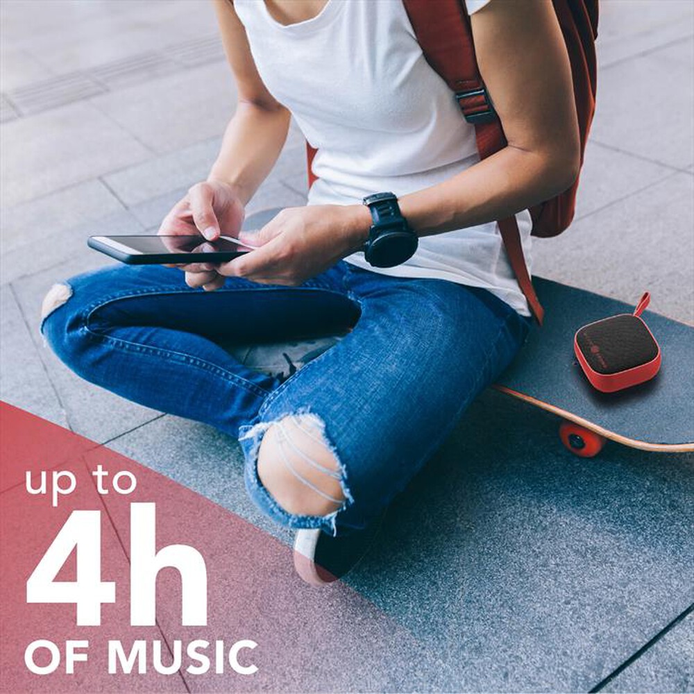 Immagine del prodotto MUSIC SOUND - WIRELESS SPEAKER MINI-Rosso