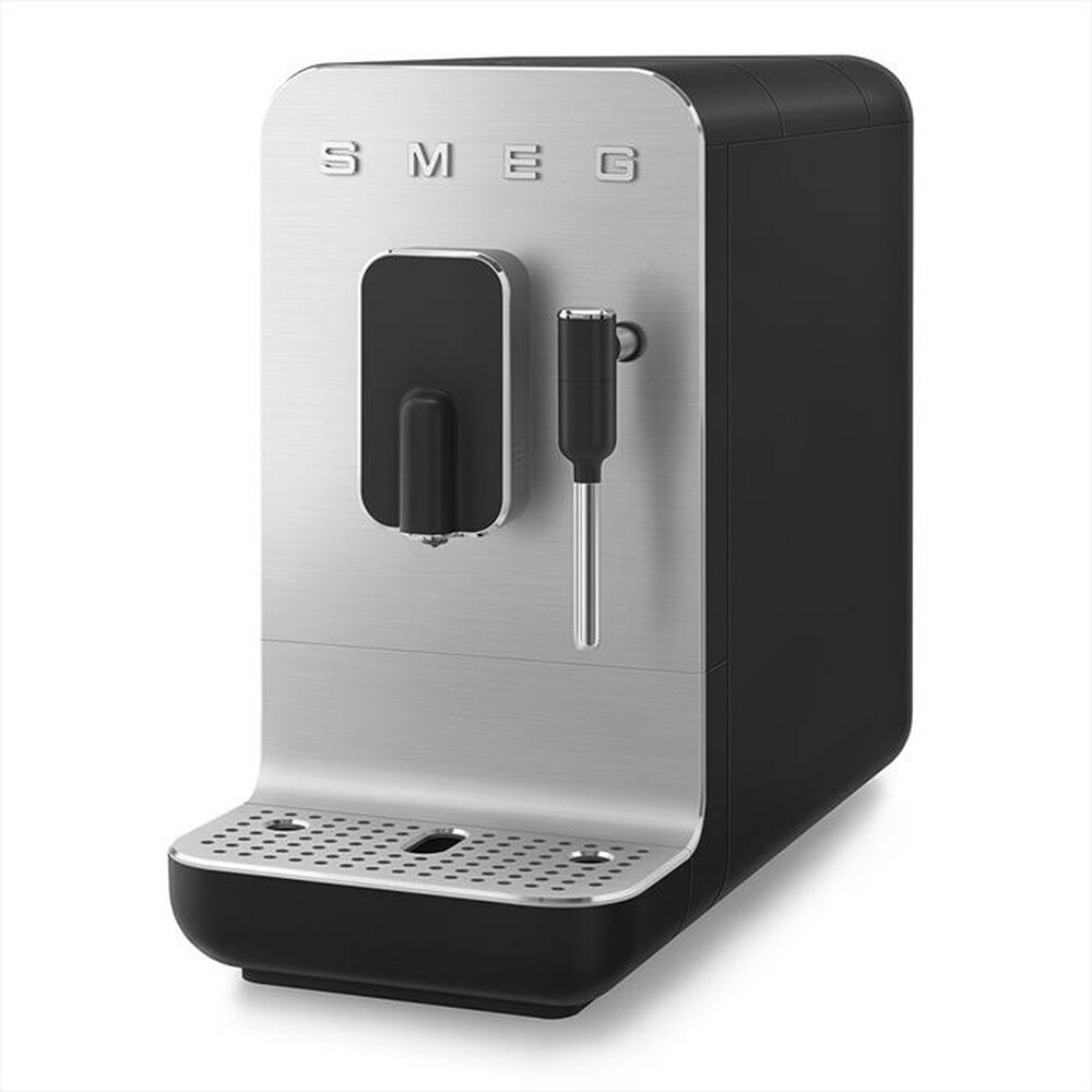 "SMEG - Macchina Caffè Automatica 50's Style – BCC02BLMEU-Nero Opaco"