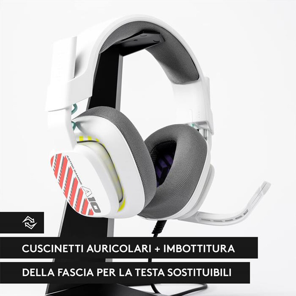 "LOGITECH - ASTRO A10 Playstation-Bianco"