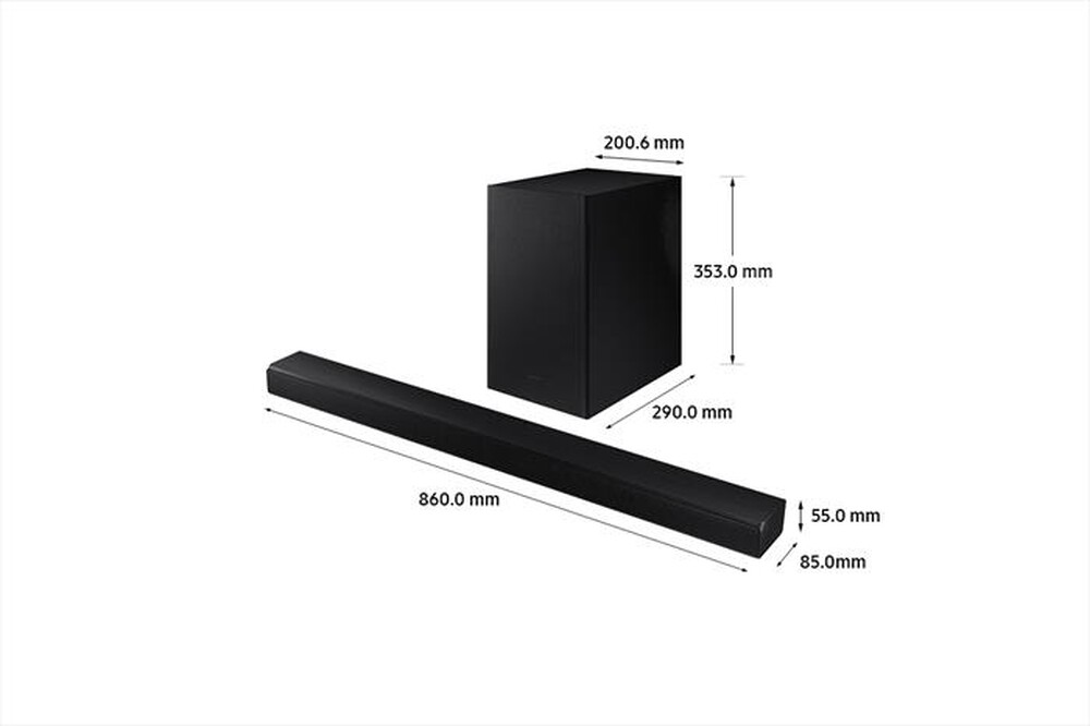 Immagine del prodotto SAMSUNG - HW-A550/ZF-Black