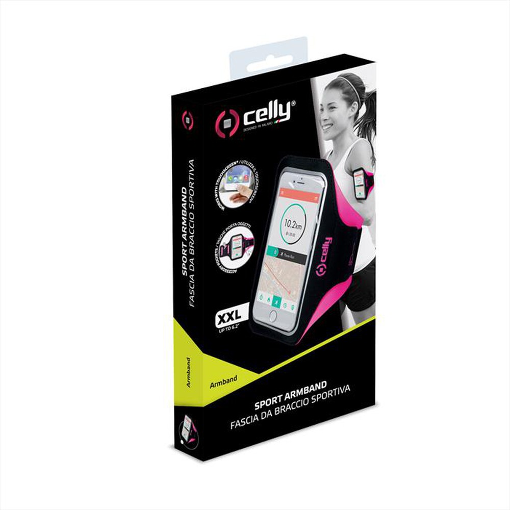 Immagine del prodotto CELLY - ARMBANDXXLPK - FASCIA DA BRACCIO FINO A 6.5-ROSA/NEOPRENE