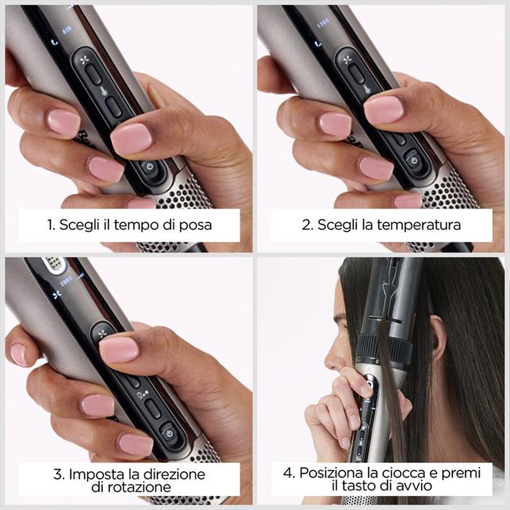 Immagine del prodotto BABYLISS - Arricciacapelli automatico C6688E-Grigio/Nero