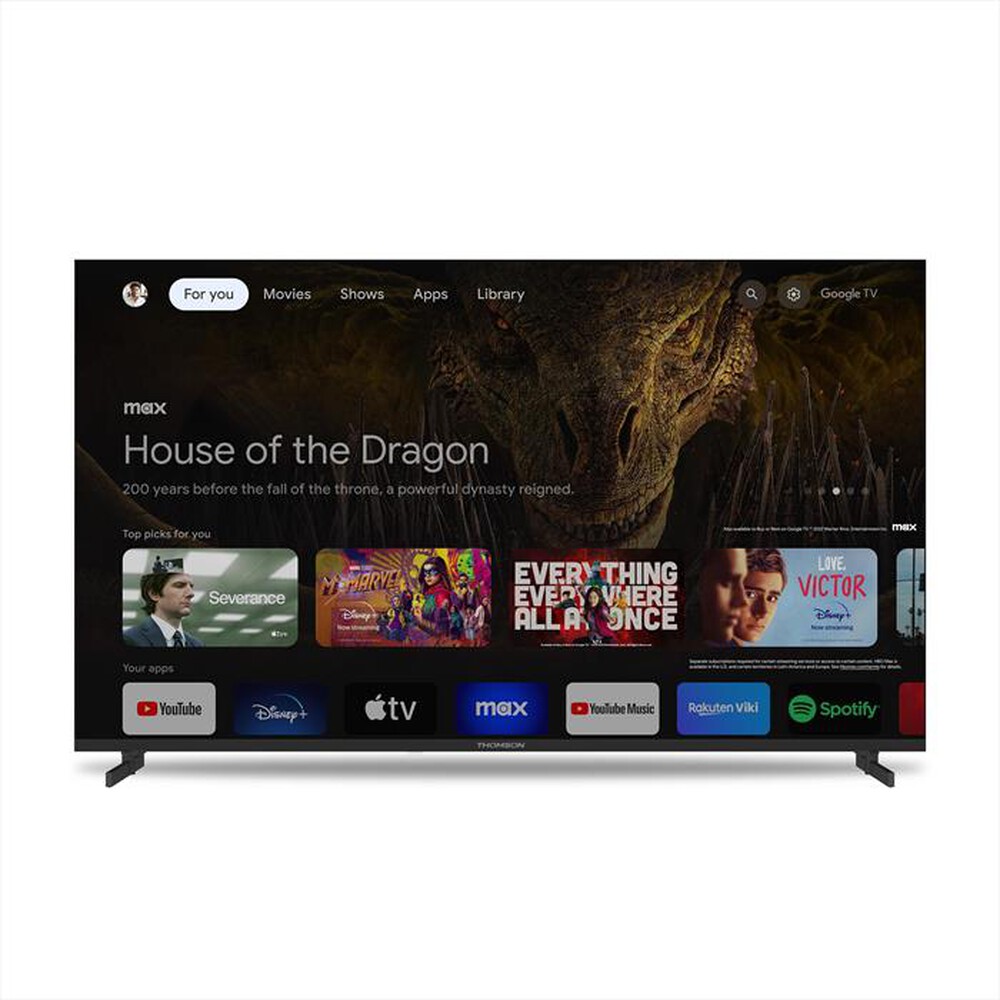 "THOMSON - Smart TV LED UHD 4K 50\" 50UG4S14-nero"