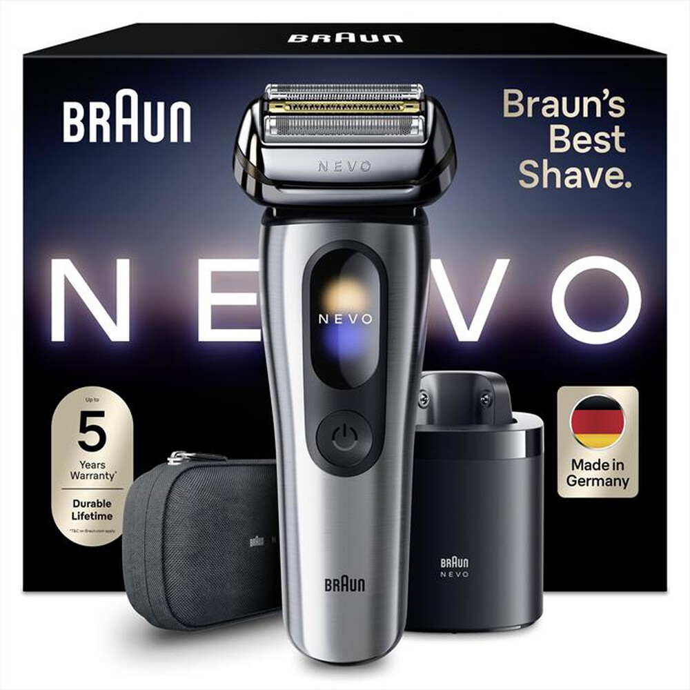 Immagine del prodotto BRAUN - Rasoio SHAVER NEVO 11000C-ARGENTO