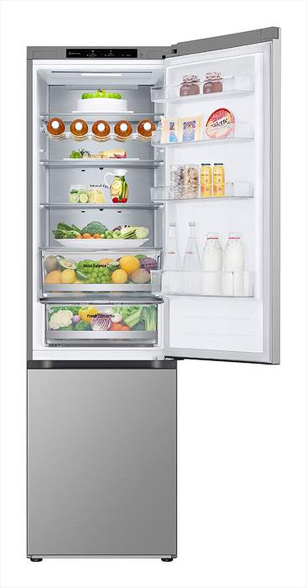Immagine del prodotto LG - Frigorifero combinato GBV5240APY Classe A 387lt-Acciaio inox