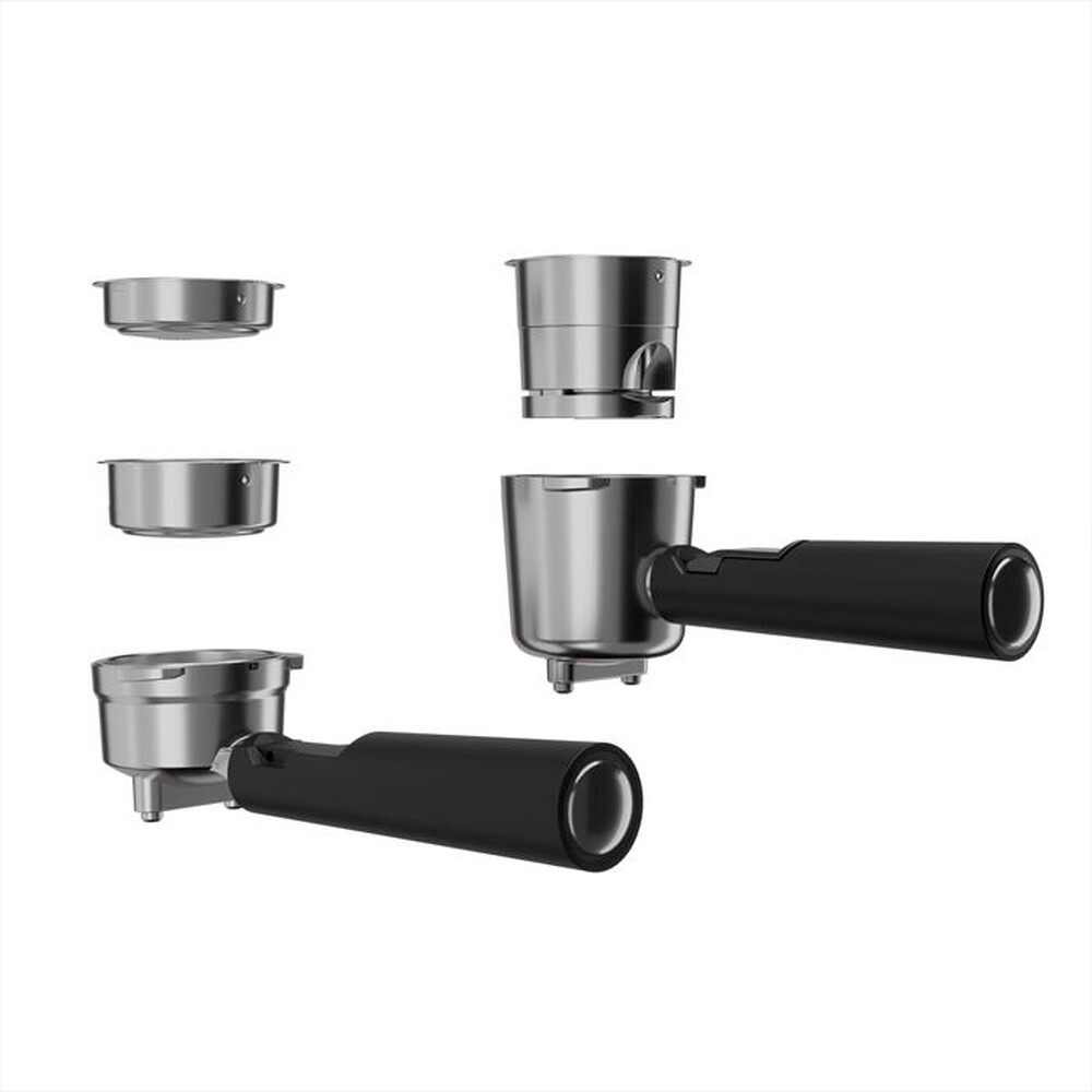 "PRINCESS - MACCHINA CAFFE' ESPRESSO 3 IN 1-Nero / Acciaio-Plastica"