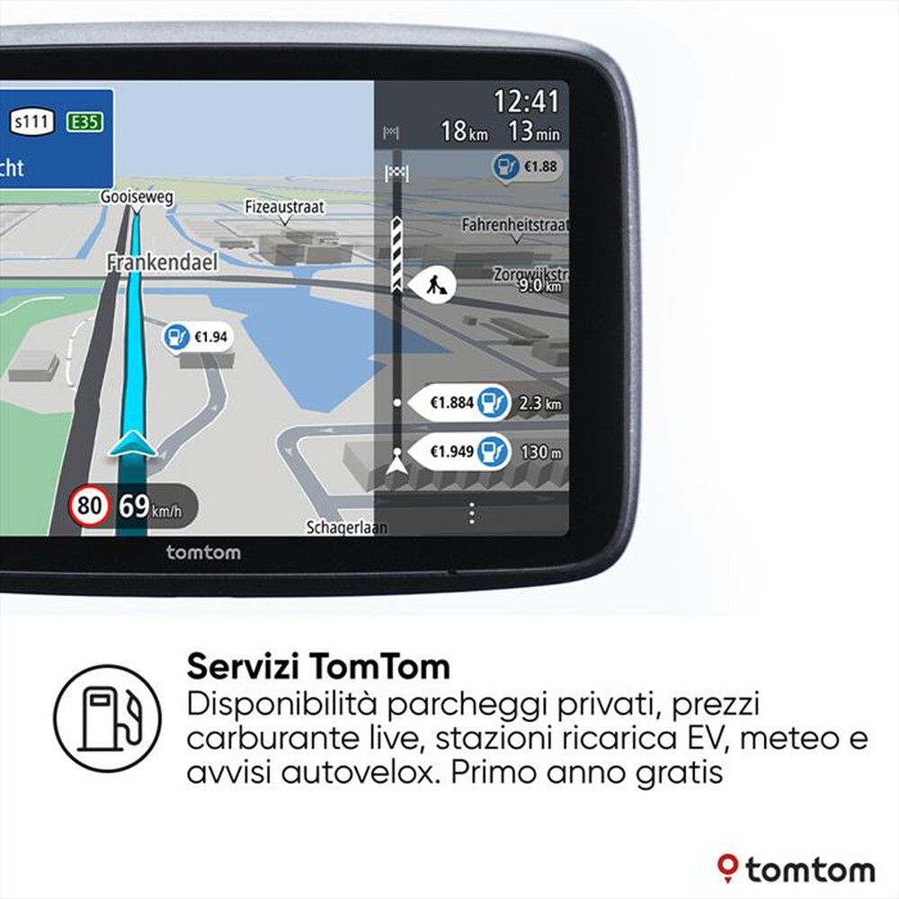 Immagine del prodotto TOM TOM - Navigatore portatile GO SUPERIOR 7"