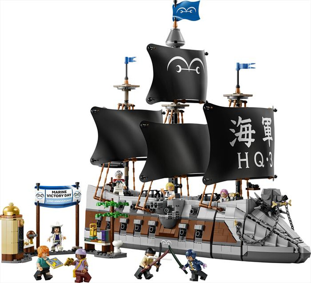 Immagine del prodotto LEGO - ONE PIECE La nave da guerra di Garp - 75646-Multicolore
