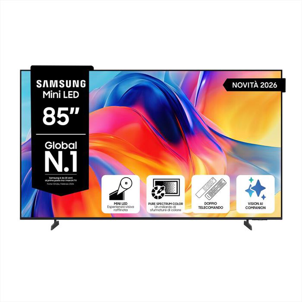 Immagine del prodotto SAMSUNG - Smart TV Mini LED 4K AI 85" UE85M70HAUXZT-Titan Gray