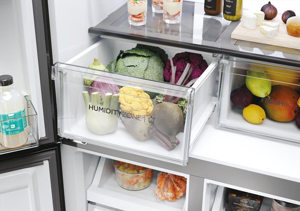 Immagine del prodotto HAIER - Frigorifero 4 porte HCR7818DWPT Classe D 467 lt-Black