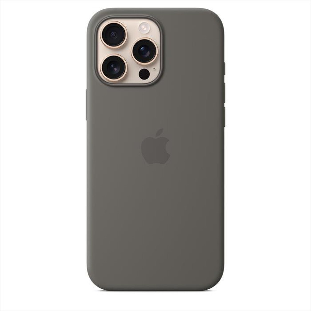 Immagine del prodotto APPLE - Custodia MagSafe in silicone per iPhone 16 Pro Max-Grigio Pietra