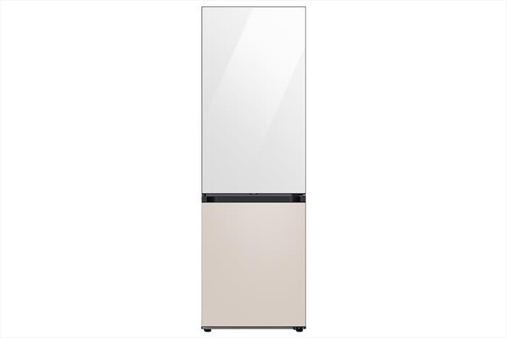"SAMSUNG - Frigorifero combinato F-RB34D151239 BESPOKE-Clean White-Satin Beige"