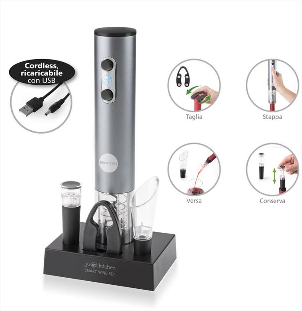 Immagine del prodotto MACOM - 952-silver e nero