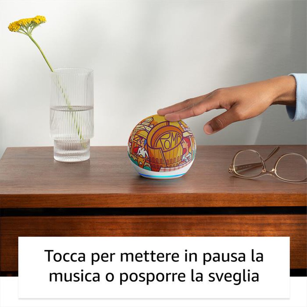 Immagine del prodotto AMAZON - ECHO DOT EDIZIONE LIMITATA ROMA-Bianco