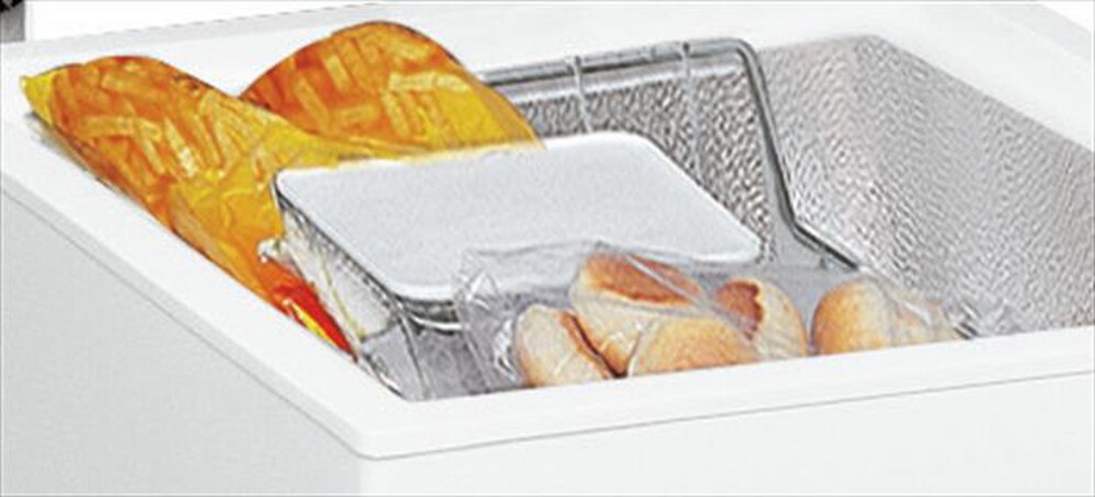 "WHIRLPOOL - Congelatore orizzontale WH1411 E2 2 Classe E 132lt-White"