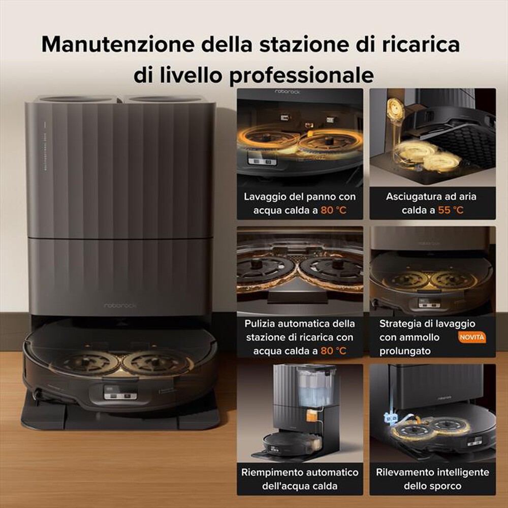 Immagine del prodotto ROBOROCK - Robot Qrevo Curv Edge 2X-nero