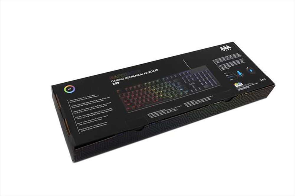 Immagine del prodotto AAAMAZE - TASTIERA MASTEMIND GAMING CON FILO-Nero