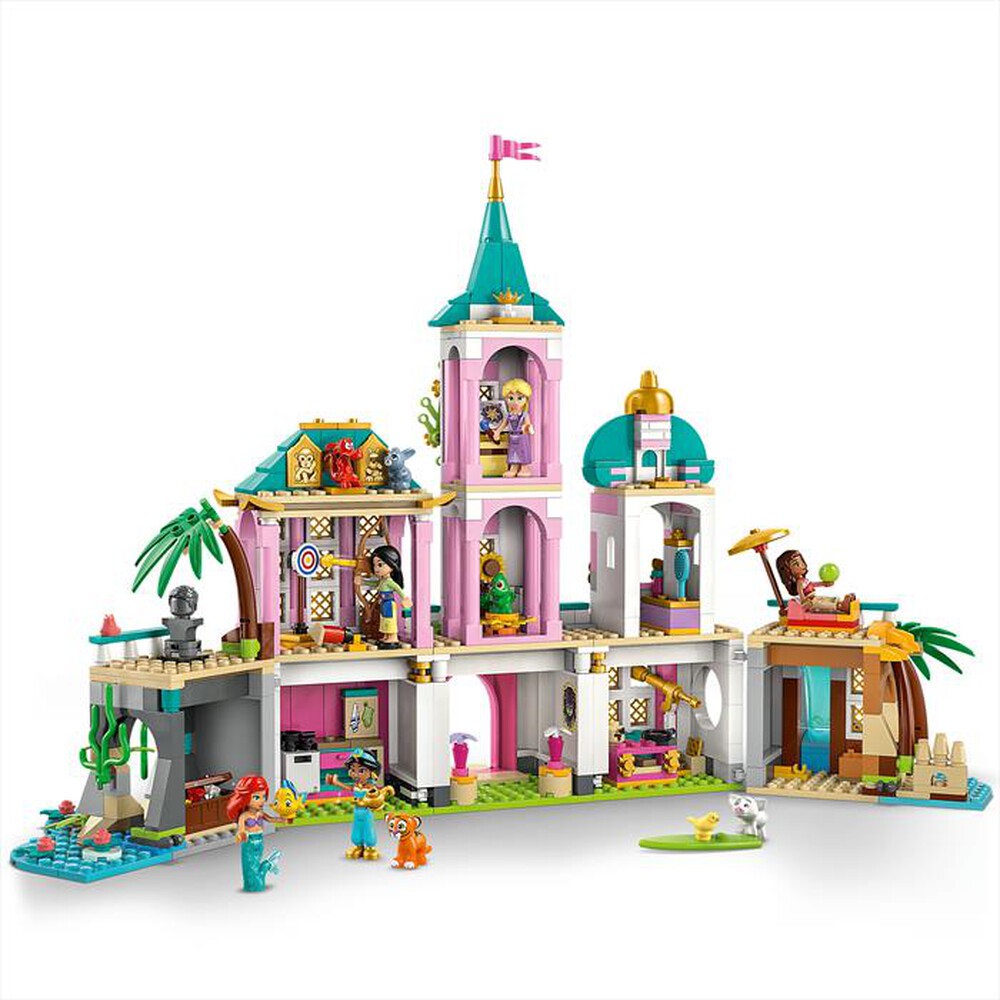 "LEGO - CASTELLO DELLA PRINCIPESSA E ANIMALI REALI-,"