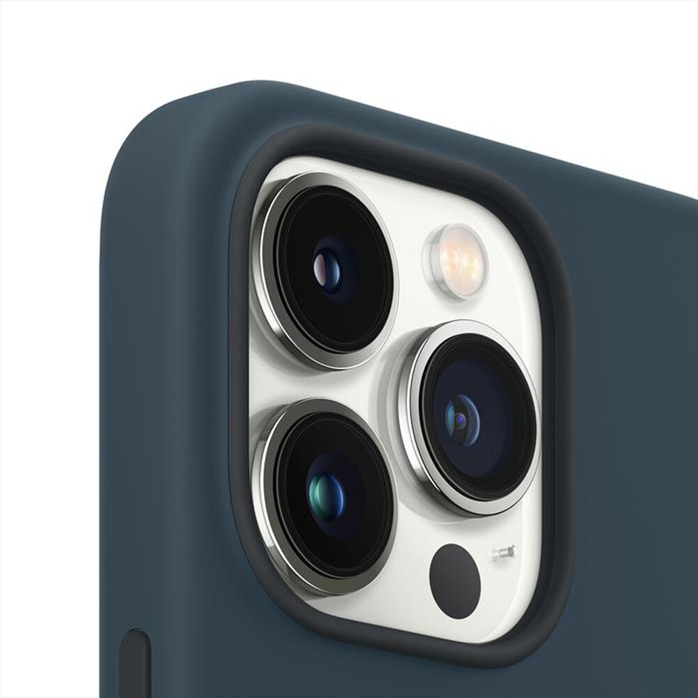 "APPLE - iPhone 13 Pro Max Silicone Case with MagSafe-Blu abisso"