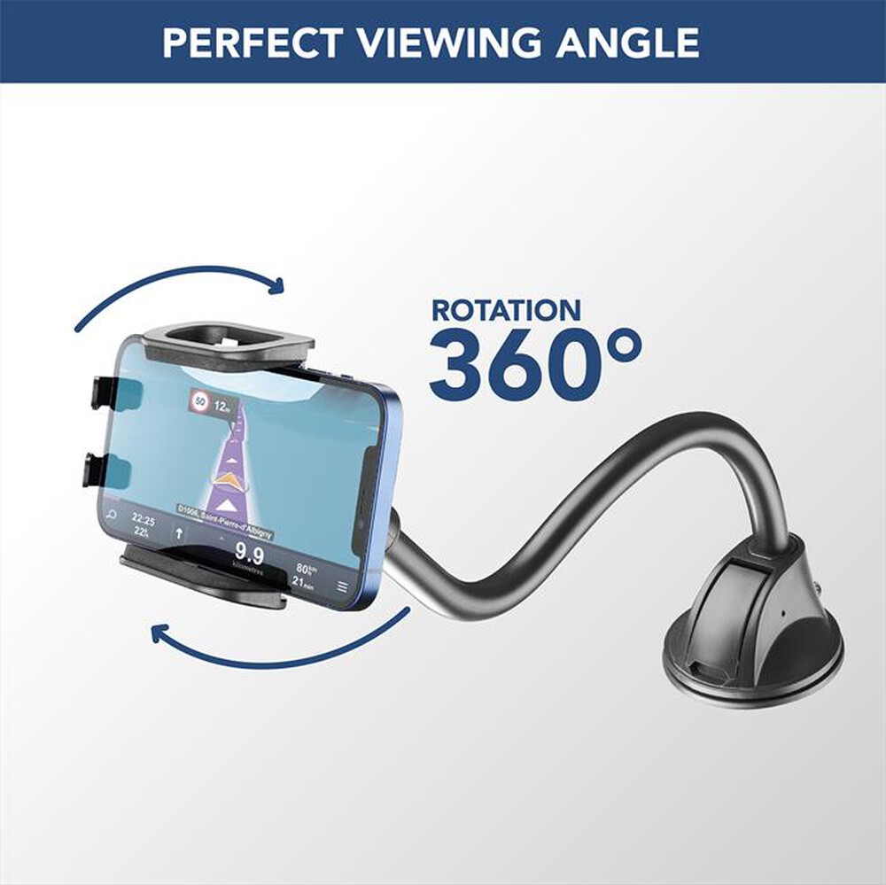 Immagine del prodotto CELLULARLINE - PILOTFLEXIK Ventosa-Nero