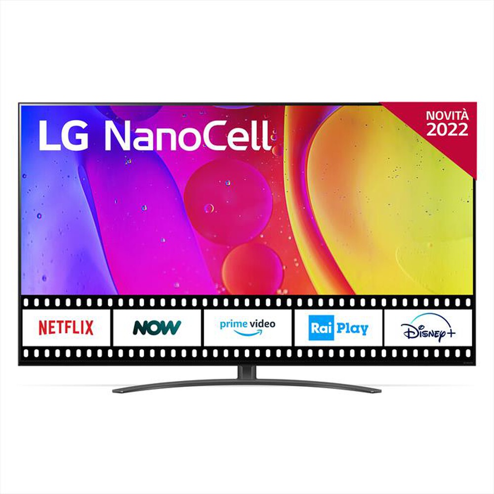 "LG - Smart TV NanoCell 50'' 4K Serie NANO82 50NANO826QB-Dark Iron Gray"