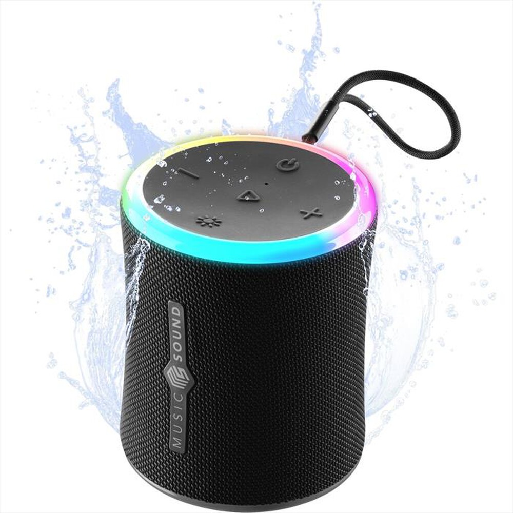 Immagine del prodotto MUSIC SOUND - Speaker bluetooth AURA 10 RGB-Nero