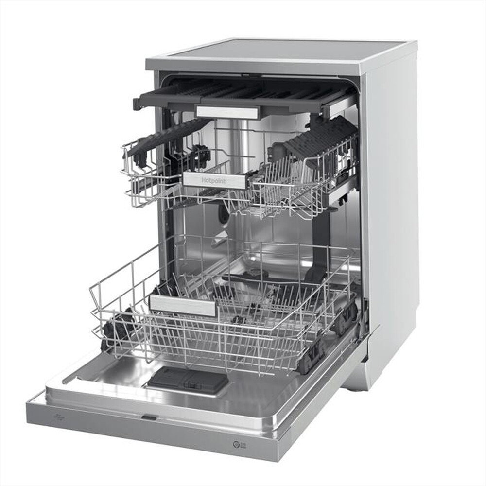 "HOTPOINT ARISTON - Lavastoviglie MAXISPACE H7F HS51 X Classe B-Stainless steel"