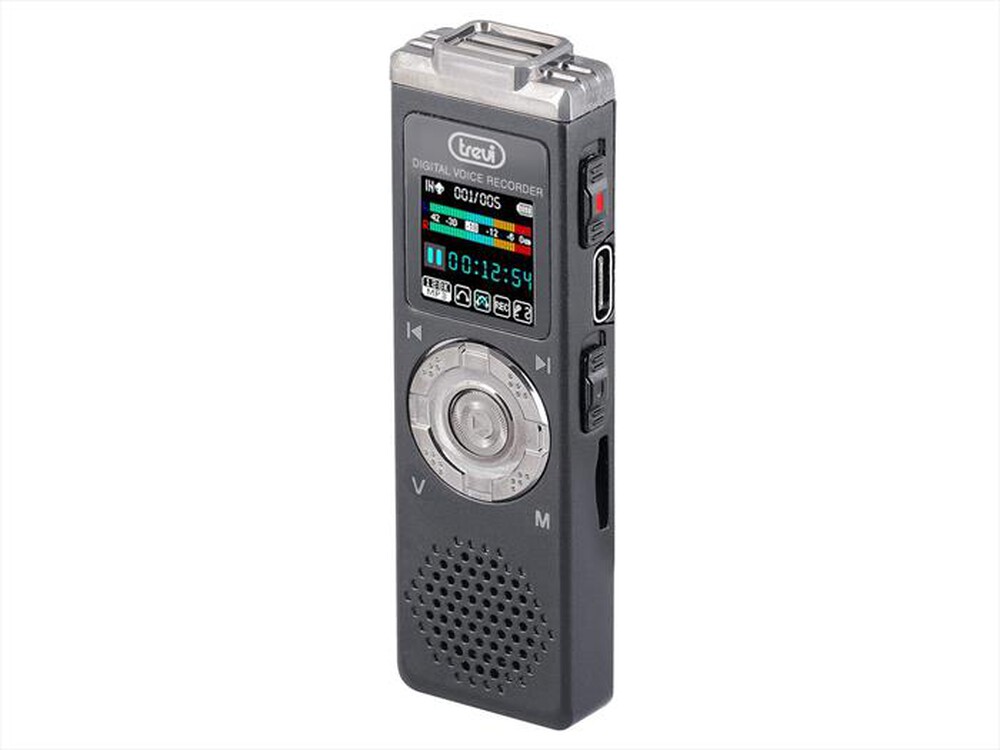 "TREVI - Mini registratore vocale DR 437 SA2-Grigio"