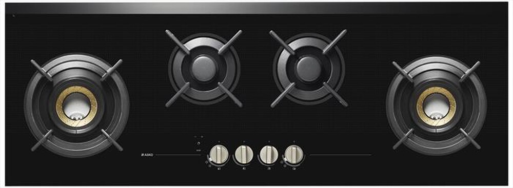"ASKO - Piano cottura a gas HG 1145 AB 111 cm-Vetro nero"
