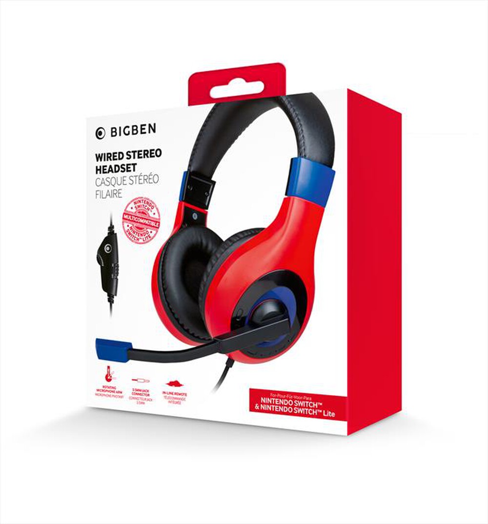 "BIG BEN - V1-blu/rosso"