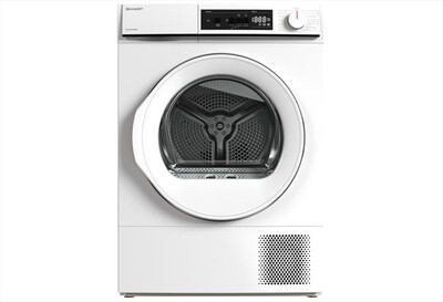 SHARP - Asciugatrice KD-NHA8S6GWE 8Kg Classe E-Bianco