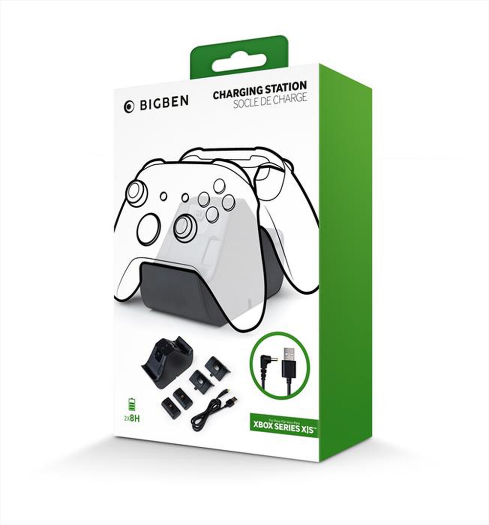 "NACON - BASE DI RICARICA 2 CONTROLLER XBX"