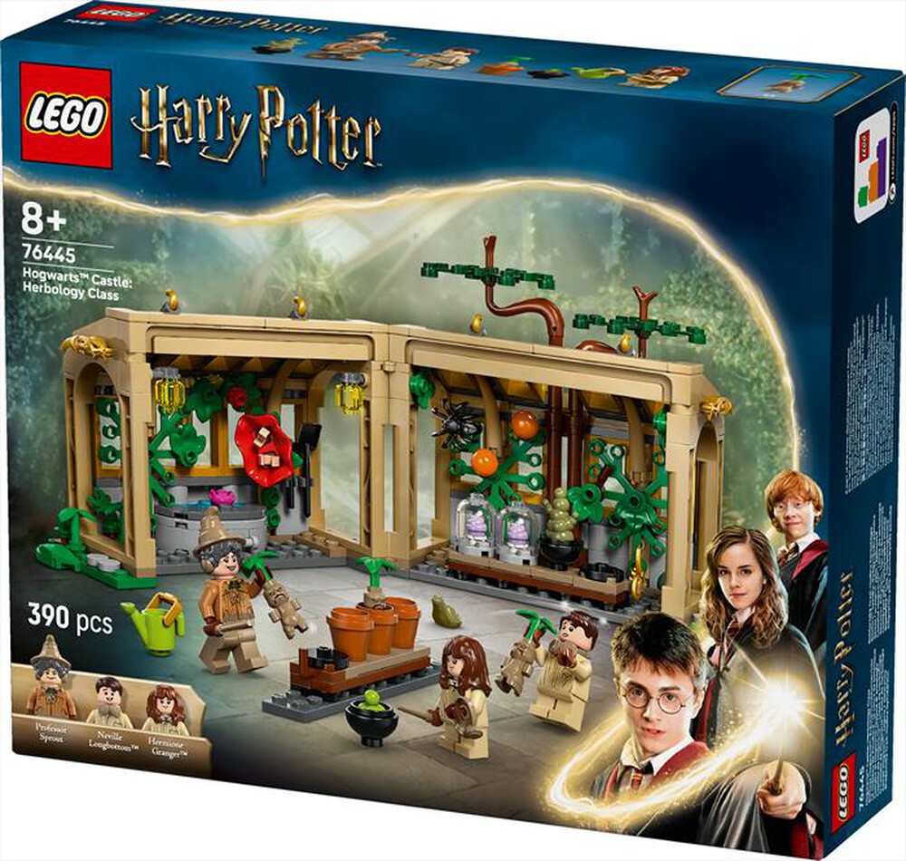 "LEGO - 76445 CASTELLO DI HOGWARTS: LEZIONE DI ERBOLOGIA-,"
