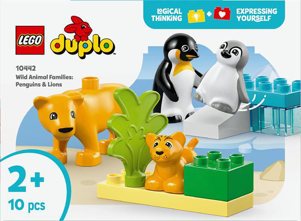 Immagine del prodotto LEGO - DUPLO Famiglie di animali: pinguini e leoni 10442