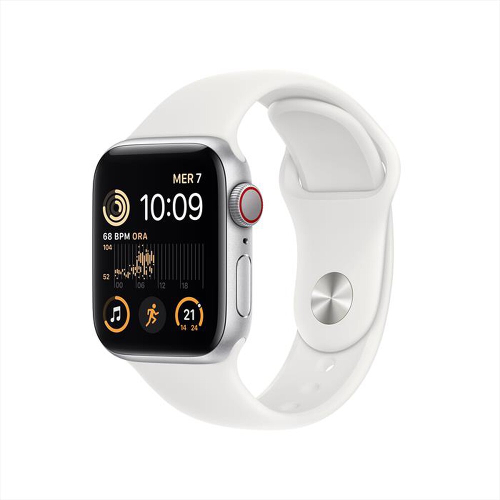 Immagine del prodotto APPLE - Watch SE GPS + Cellular 40mm Regular-Argento - Bianco