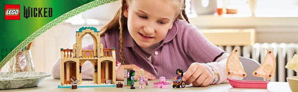 "LEGO - WICKED Glinda, Elphaba e Nessarose all’Unive-75681"