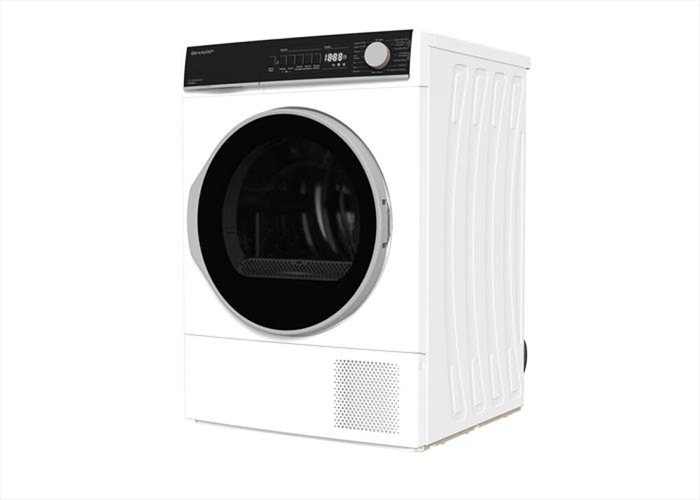 "SHARP - Asciugatrice KD-NHB8S7GW21 8 Kg Classe A++-Bianco"